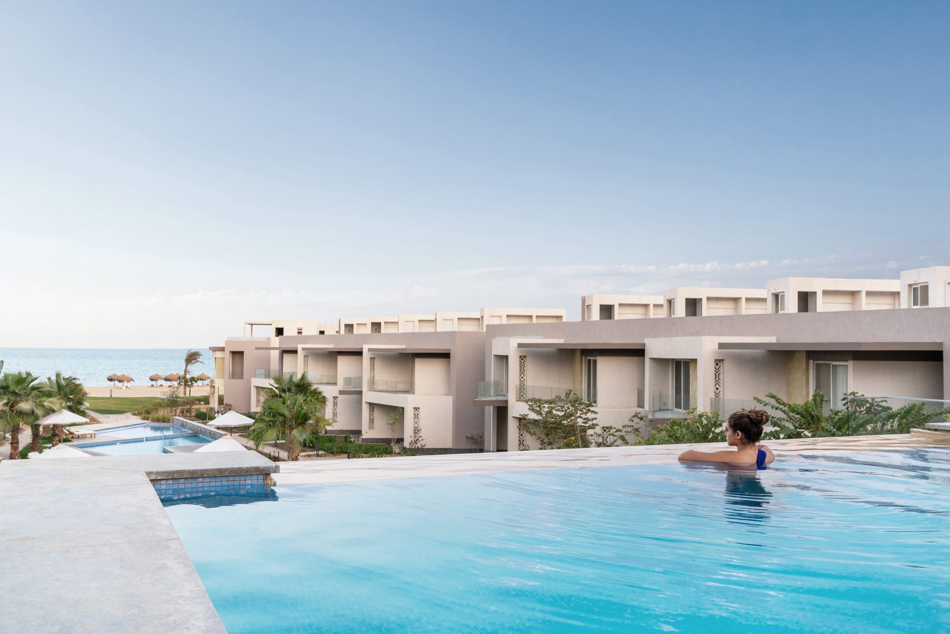 BOHO Sokhna pool overlooking the Red Sea