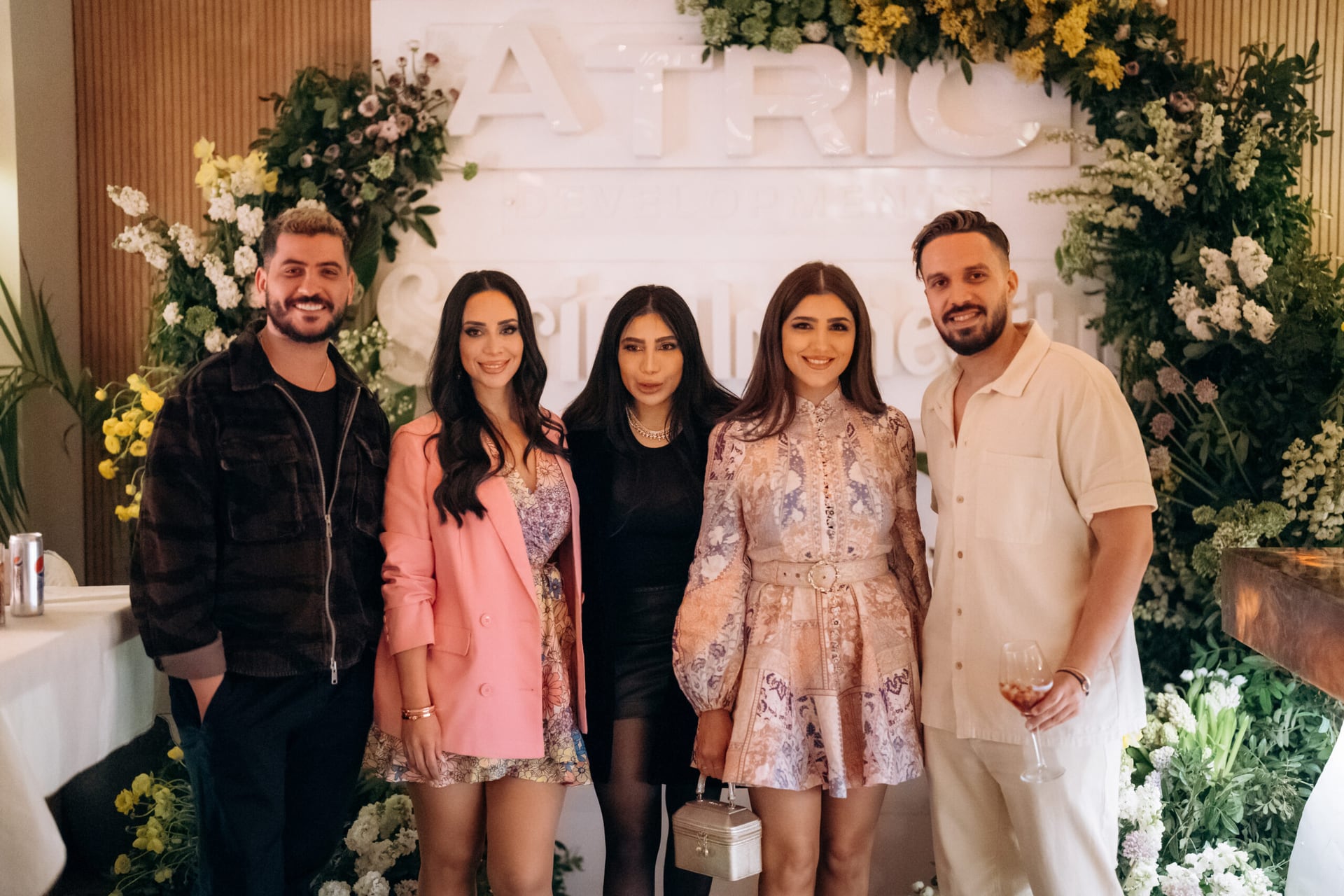 Guests together at the COVE Zone launch for BOHO Sokhna