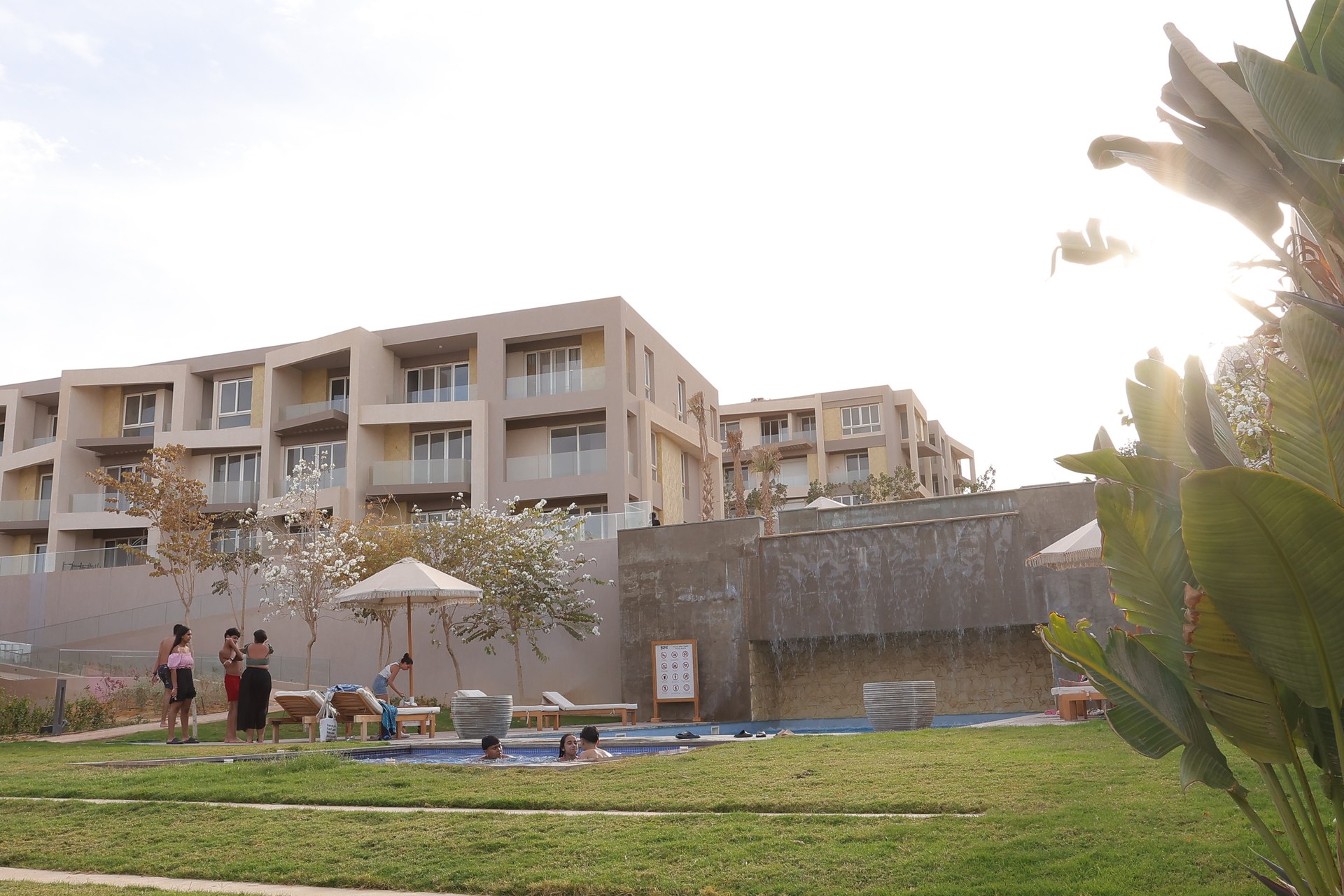 BOHO Sokhna's landscaped community during the Eid programme