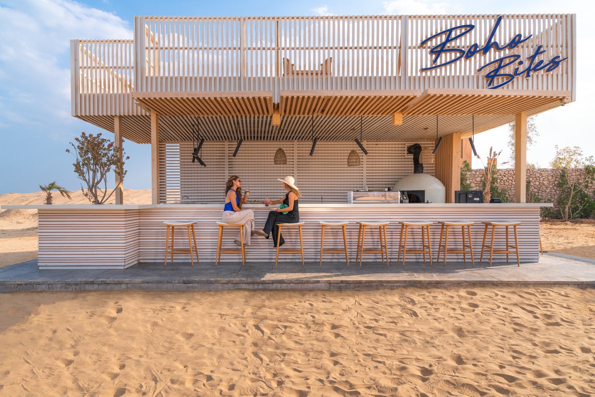 BOHO Bites beachfront dining pavilion